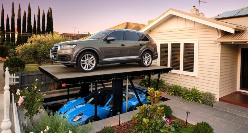 The Car Safe | Single Level Invisible Garage | Parklift 461